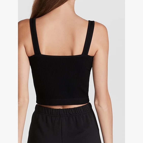 Free People Ribbed Crop Tank - Picture 2 of 6